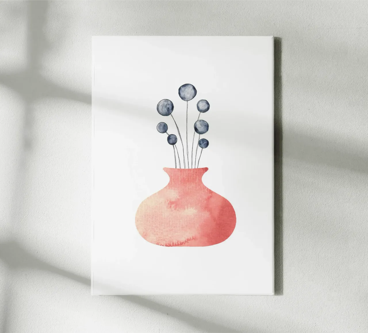 Wildblume in Vase canvas by BAINAI