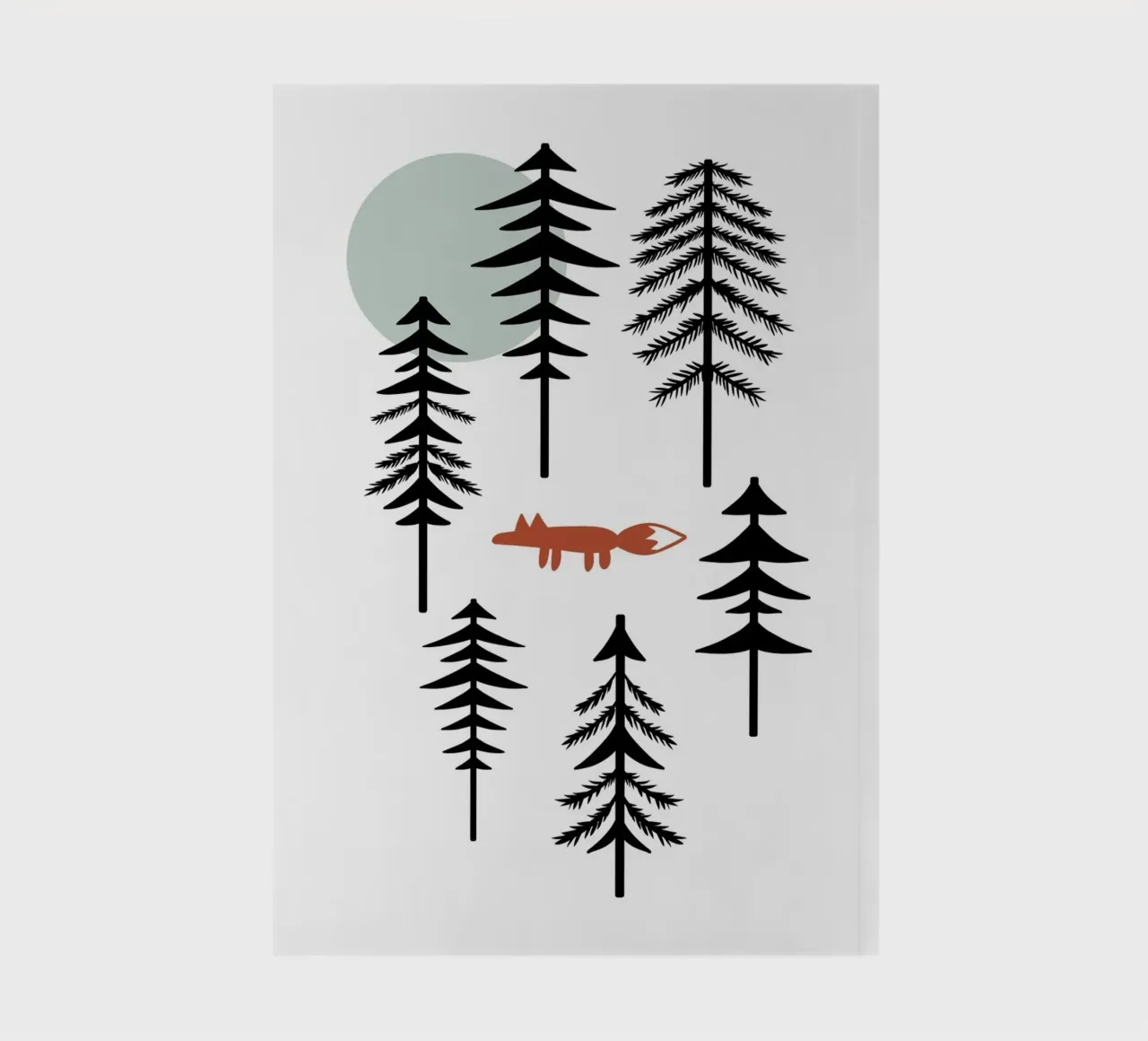 Wald und Fuchs notebook by BAINAI