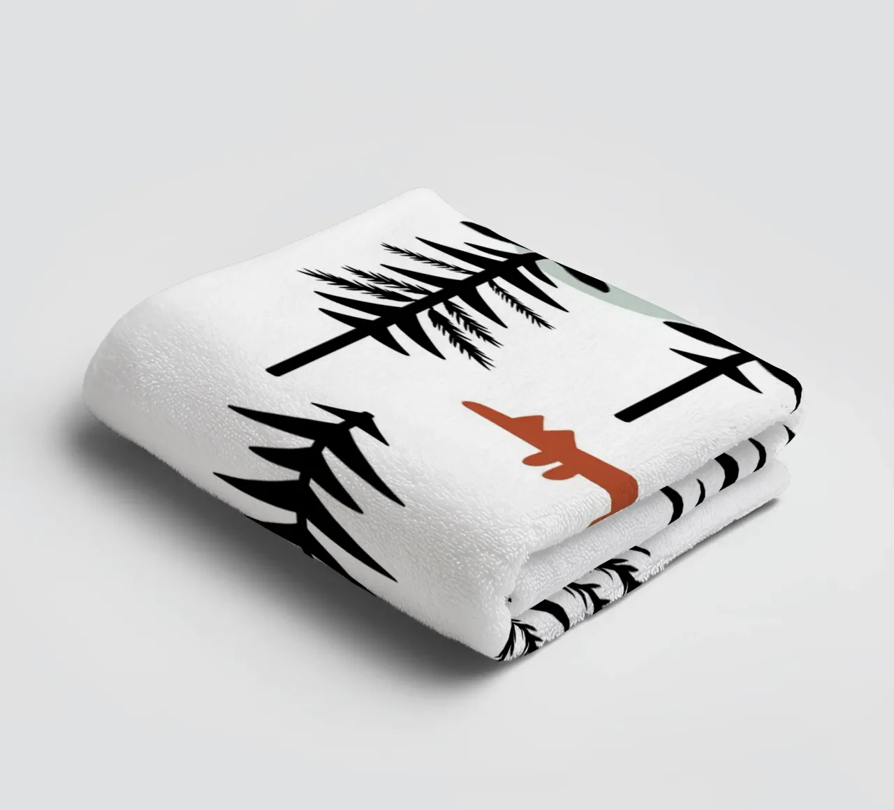 Wald und Fuchs asciugamano da bagno da BAINAI