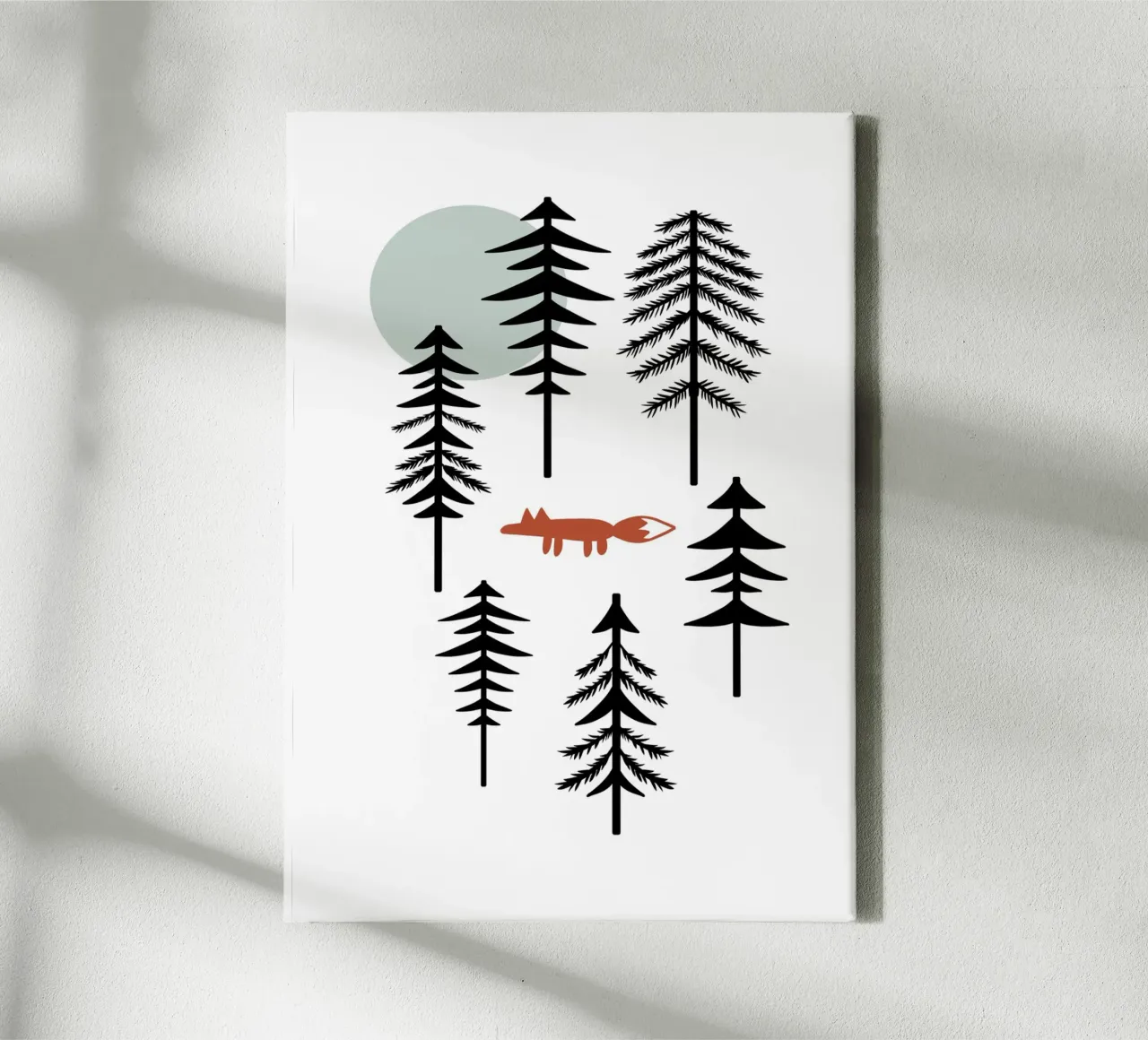 Wald und Fuchs tela con Cornice a cassetta da BAINAI