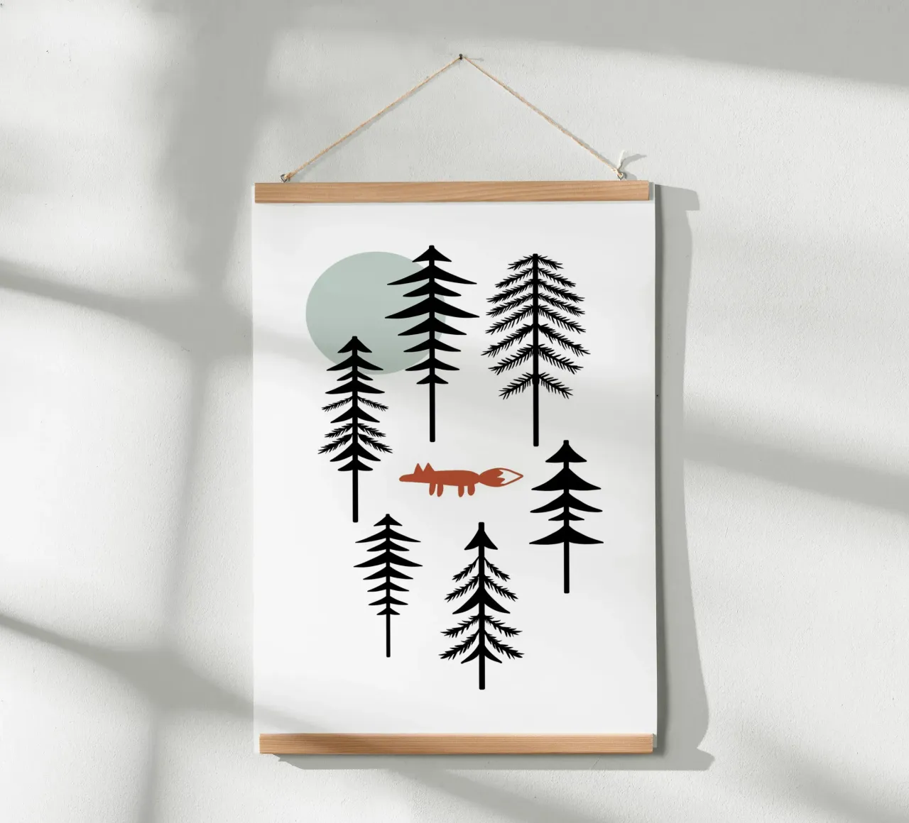 Wald und Fuchs poster da BAINAI