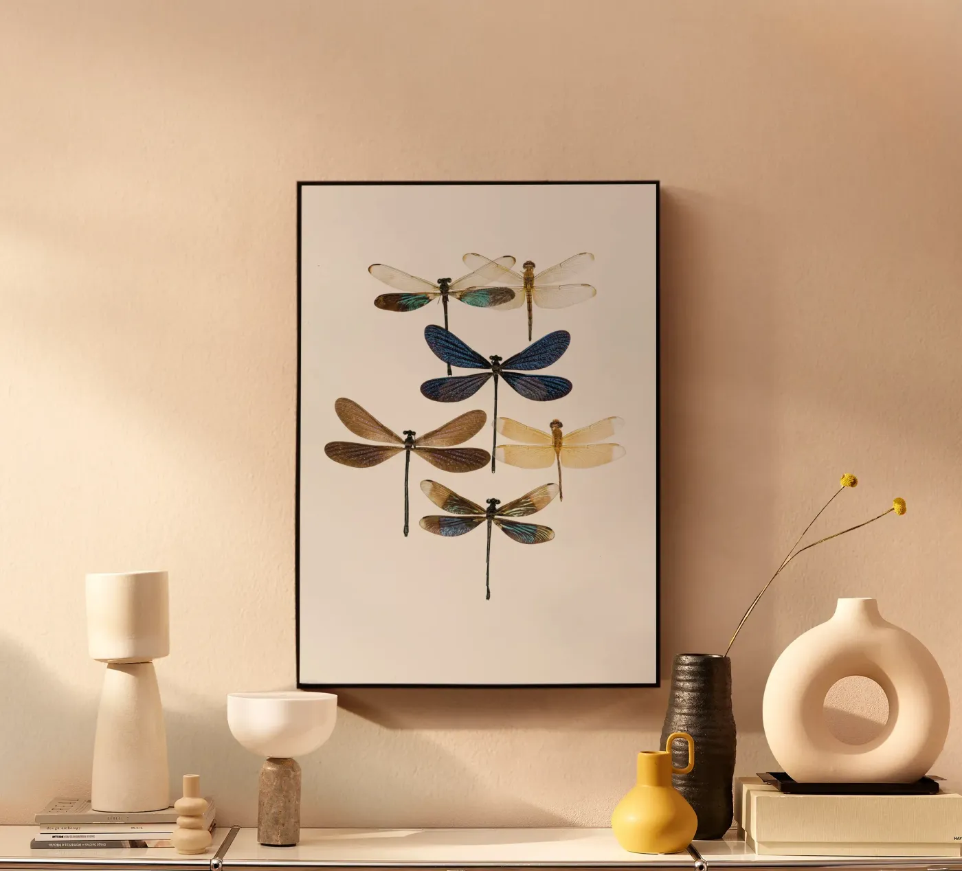 Libellen acryl van Curious Collections by Marielle Leenders