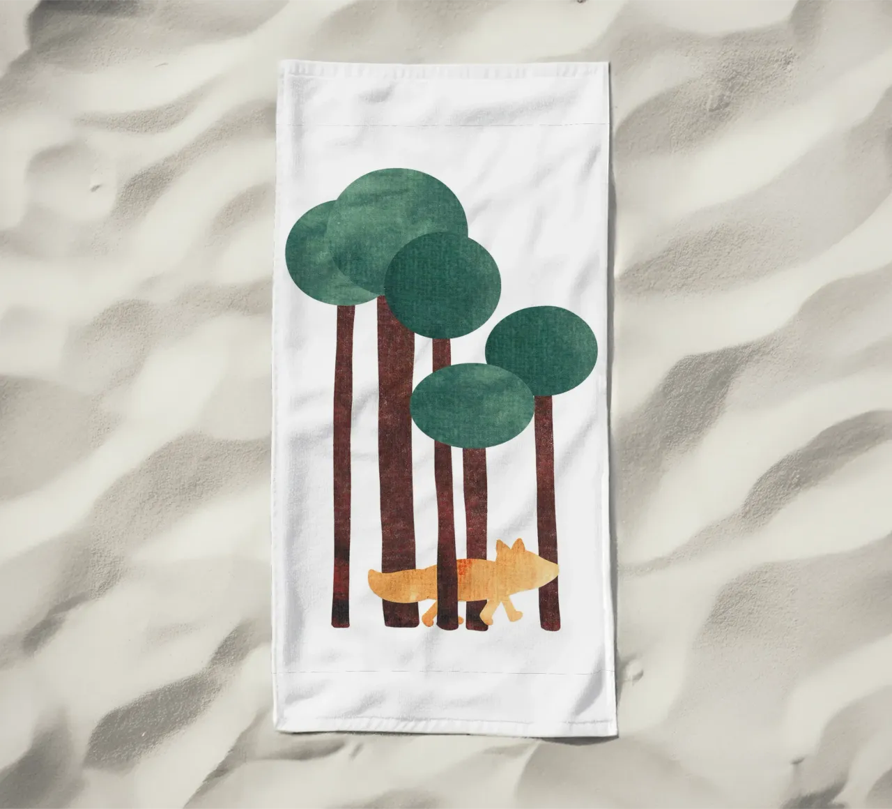 Fuchs im Wald telo mare da BAINAI