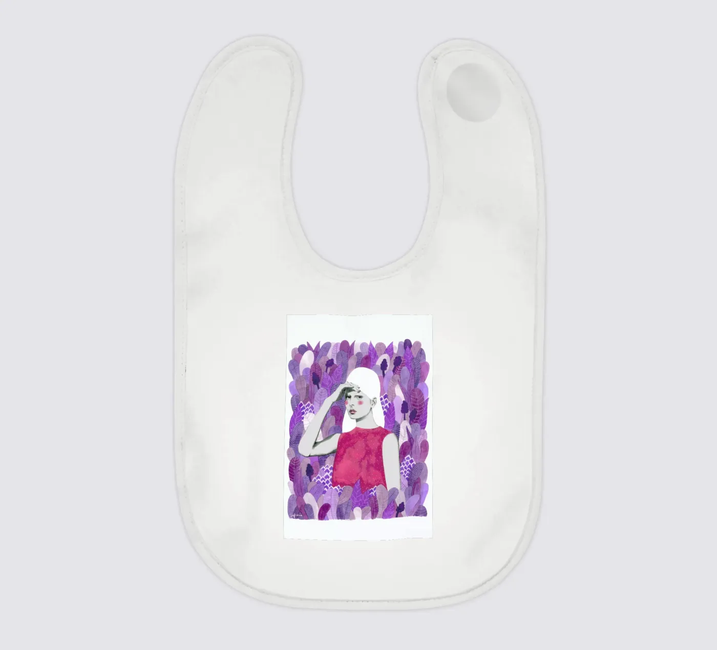 Dalila baby bib by Sofia Bonati