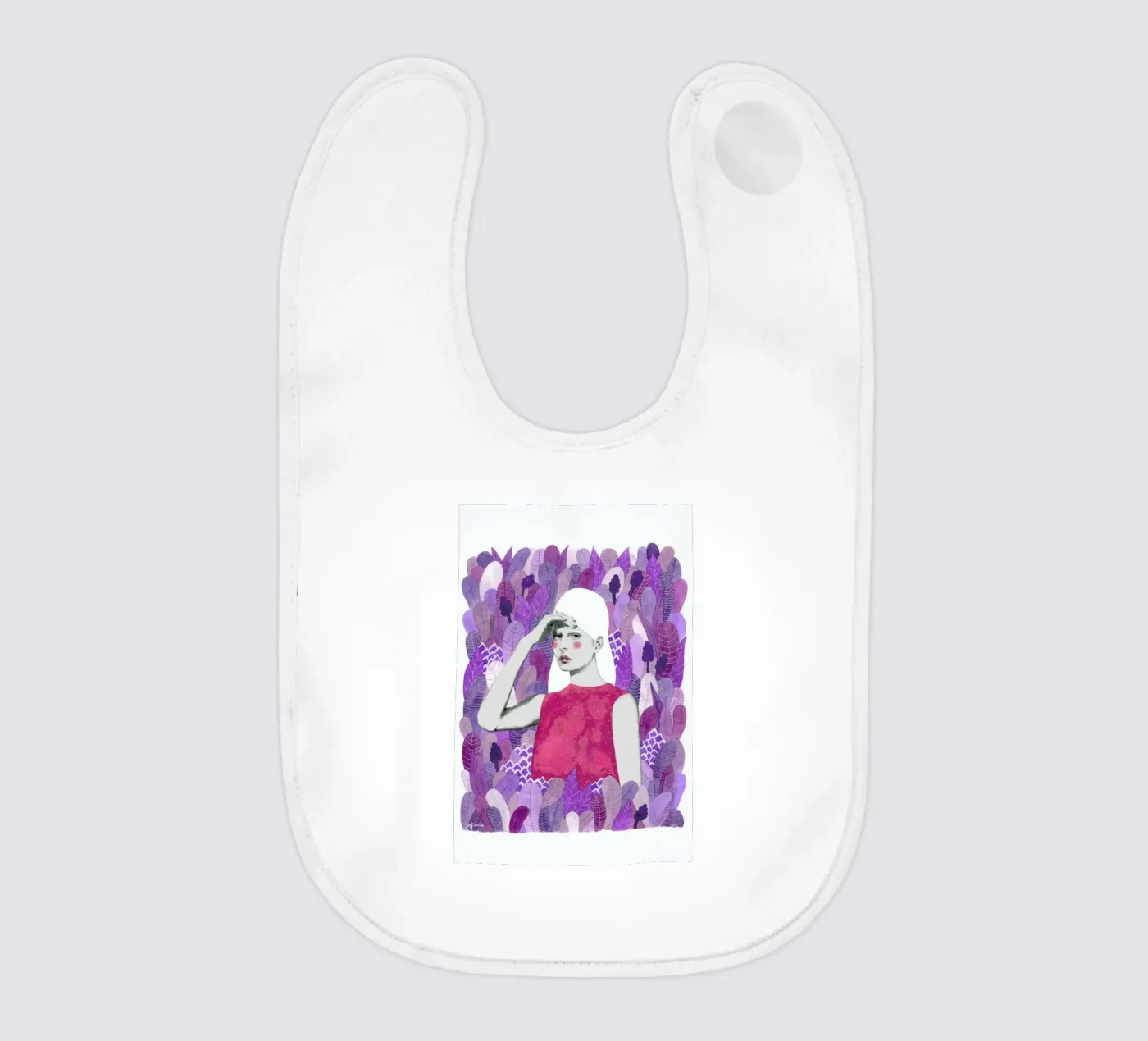 Dalila baby bib by Sofia Bonati
