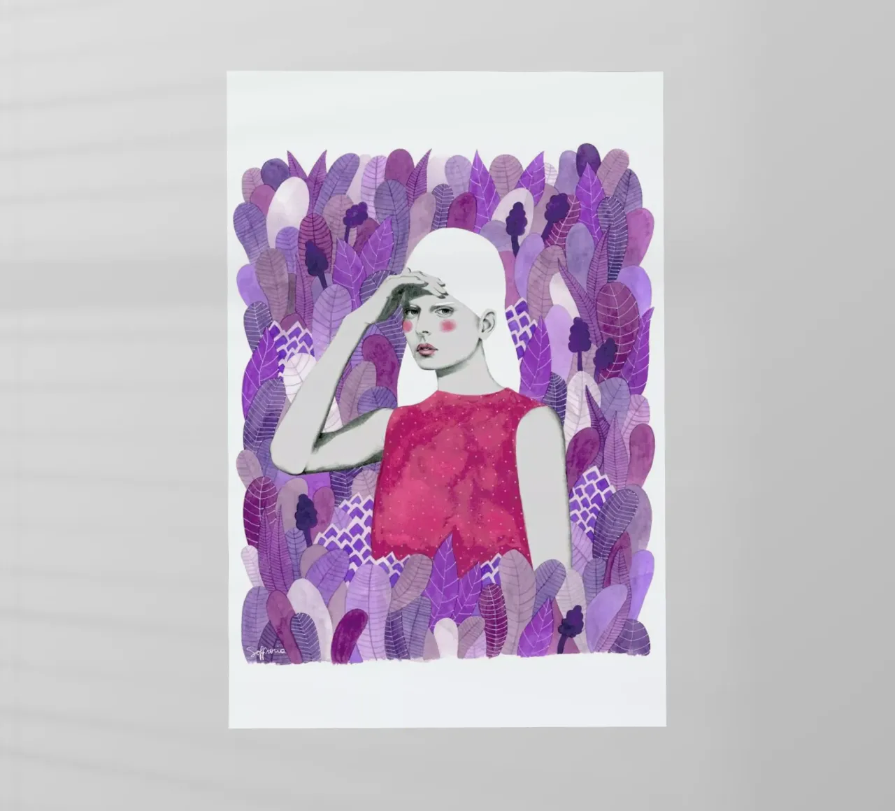 Dalila pellicola backlit da Sofia Bonati