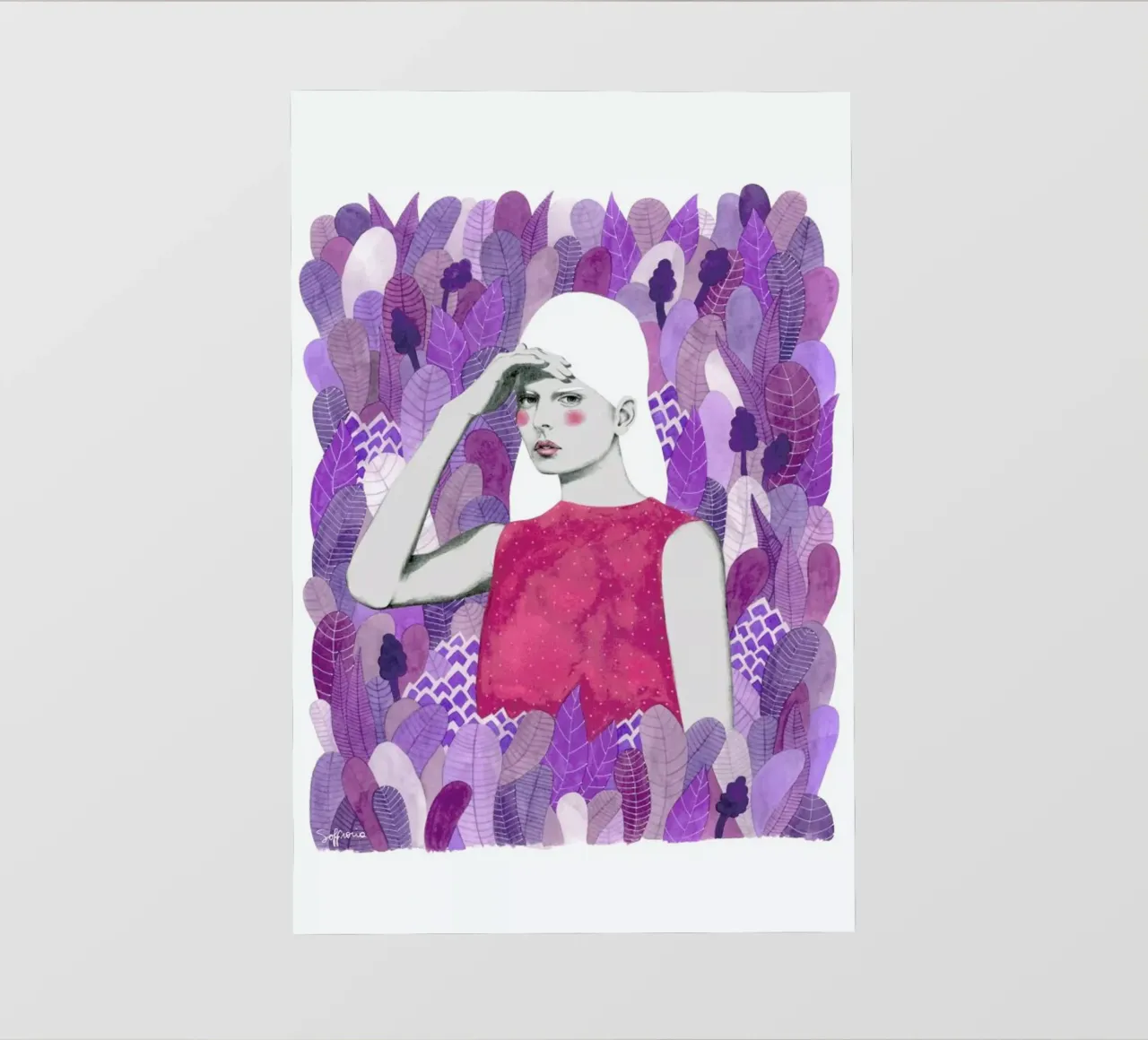 Dalila pellicola backlit da Sofia Bonati