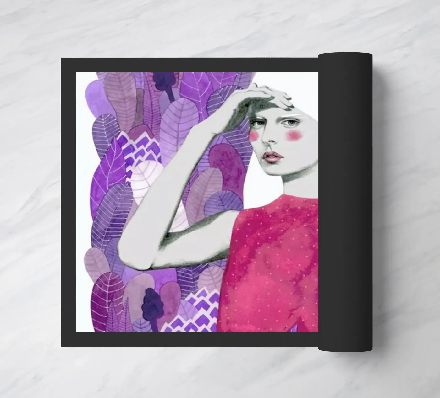 Dalila Fußmatte von Sofia Bonati