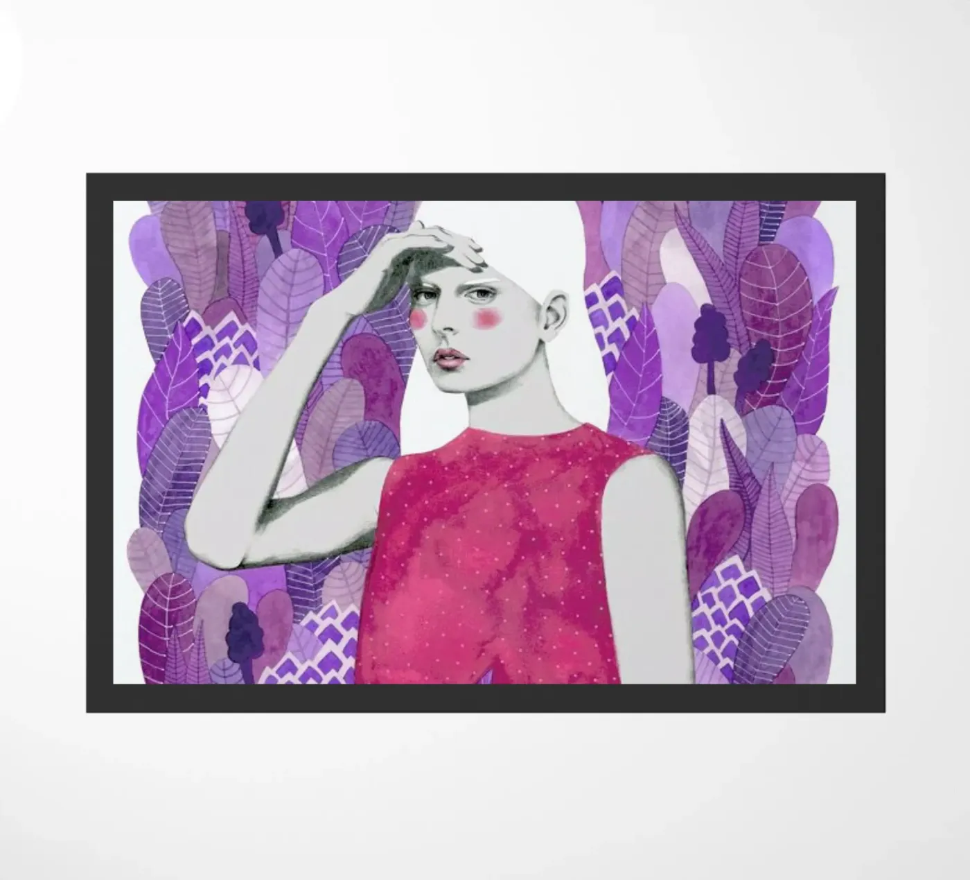 Dalila Fußmatte von Sofia Bonati