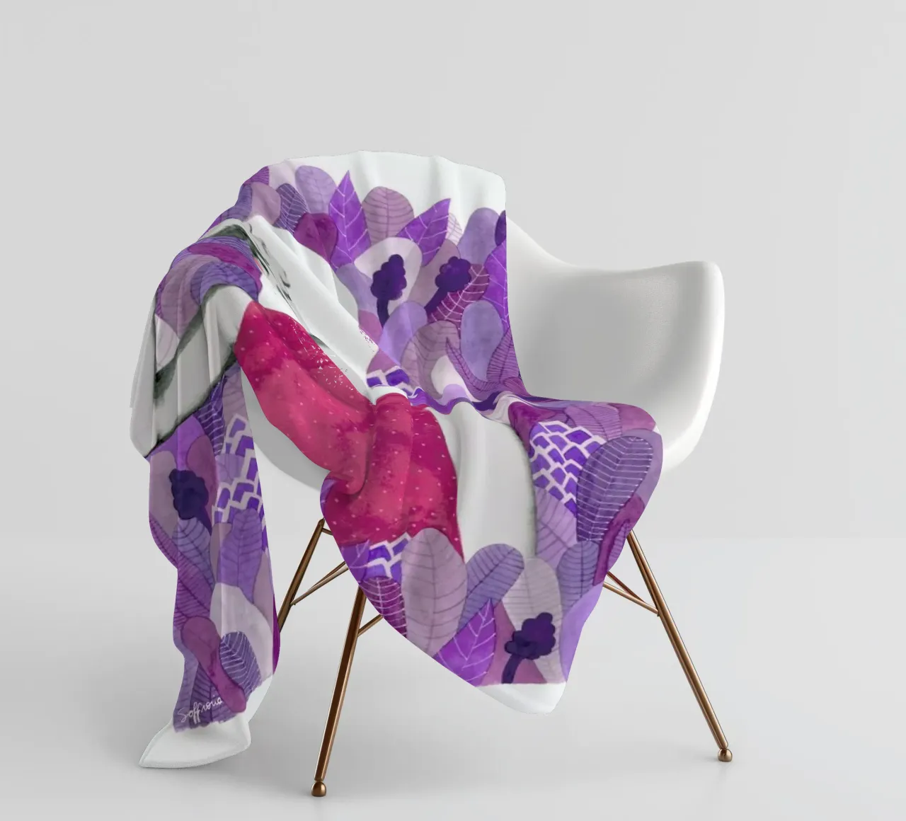 Dalila fleecedeken van Sofia Bonati