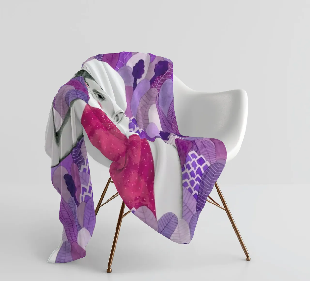 Dalila fleecedeken van Sofia Bonati