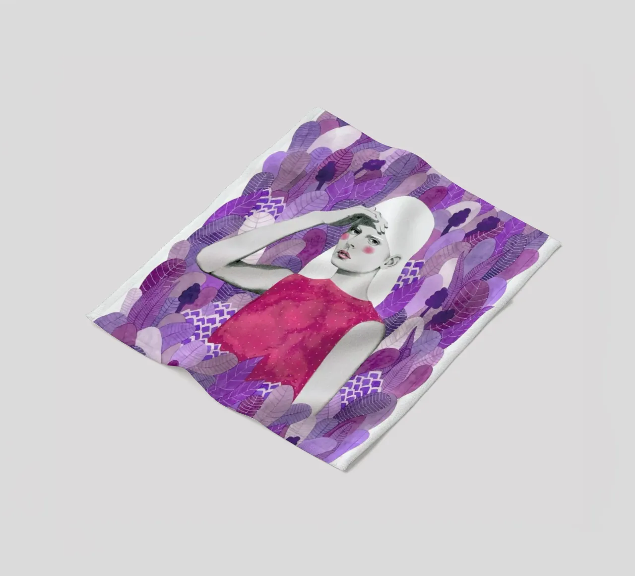 Dalila fleecedeken van Sofia Bonati