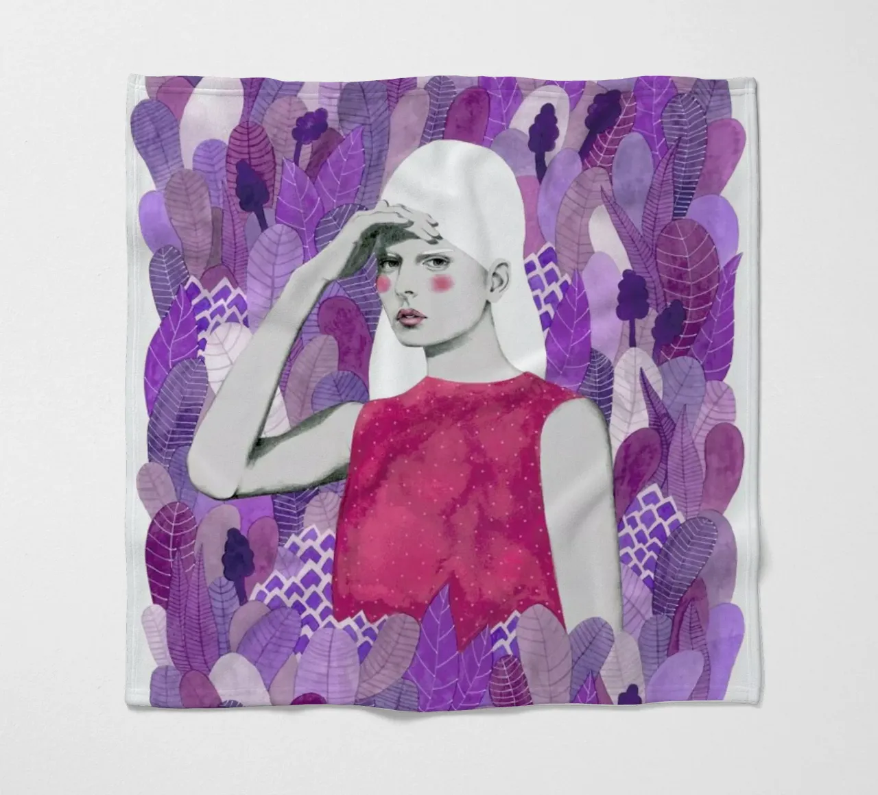 Dalila fleecedeken van Sofia Bonati