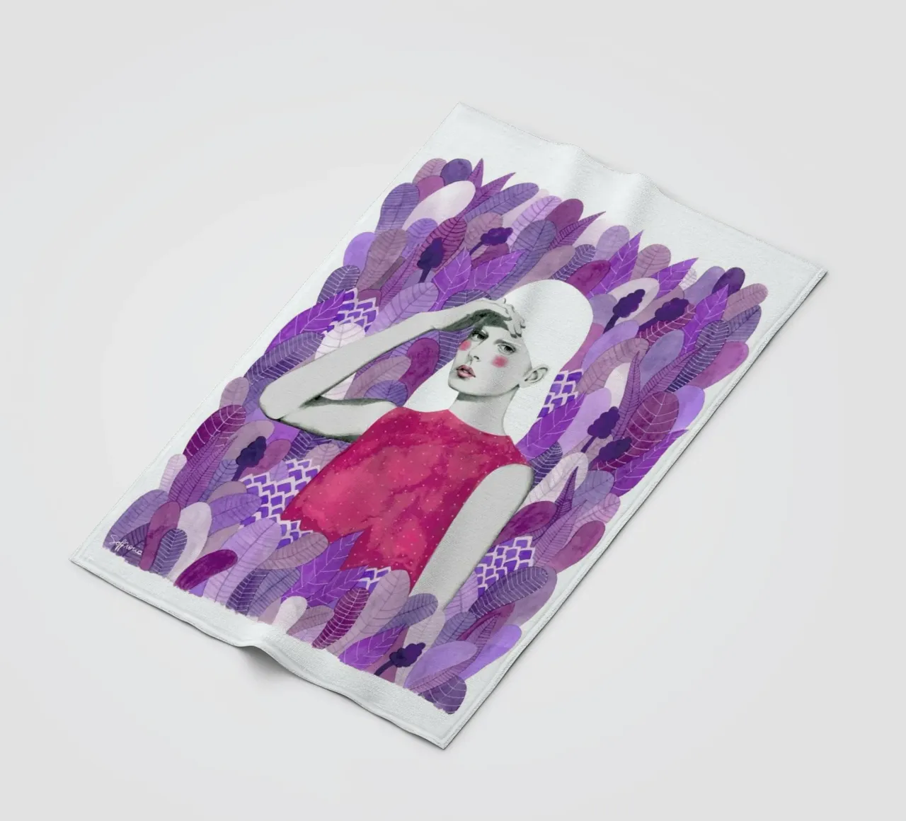 Dalila fleecedeken van Sofia Bonati