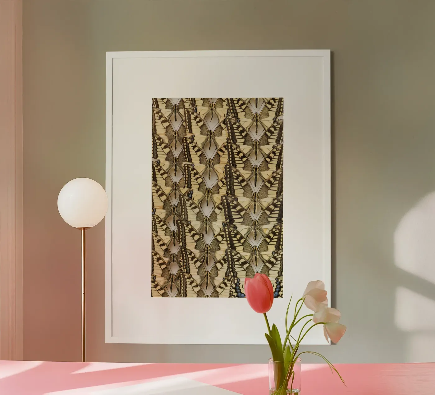 Butterflies poster by Curious Collections by Marielle Leenders