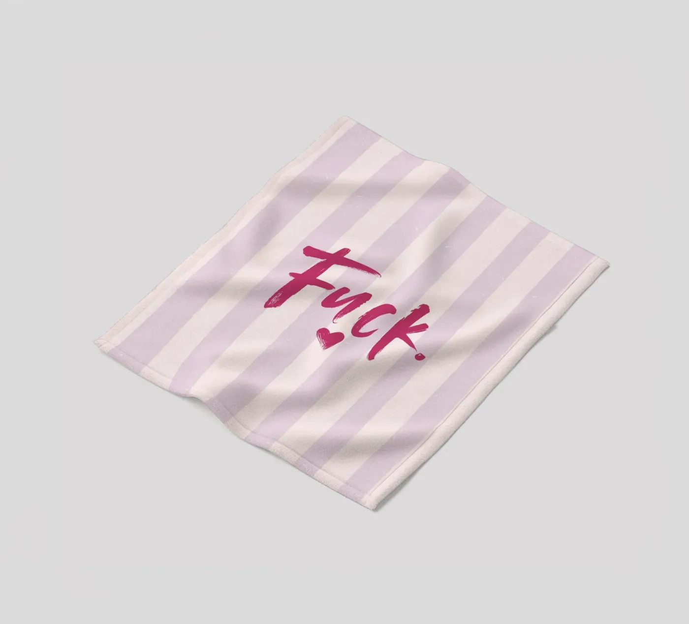 Fuck. Fleecedecke von ArtDesign by KBK