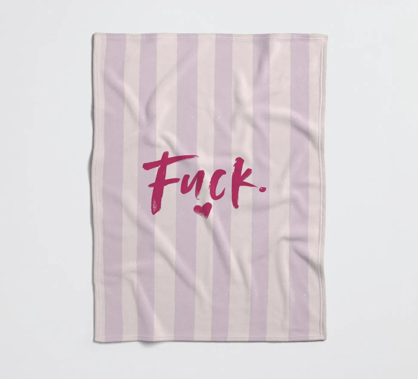 Fuck. Fleecedecke von ArtDesign by KBK