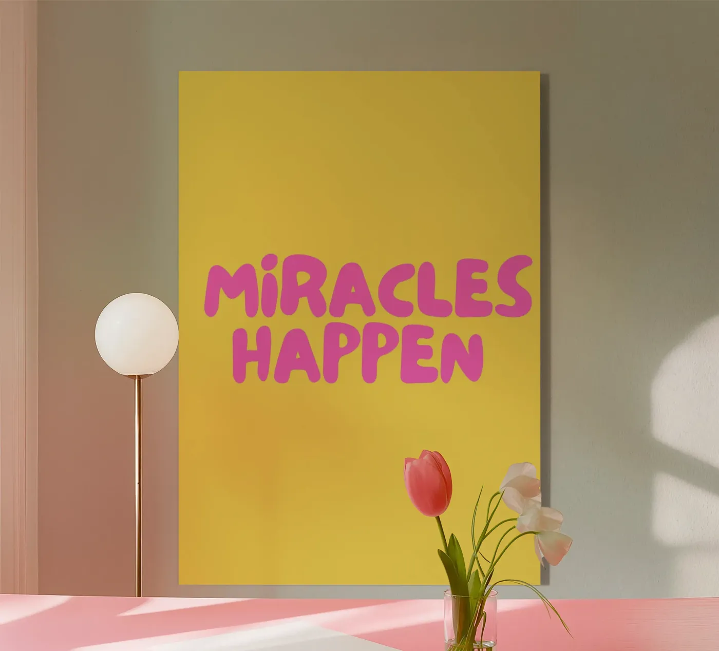 Miracles Happen plexiglass da Tabea Jule