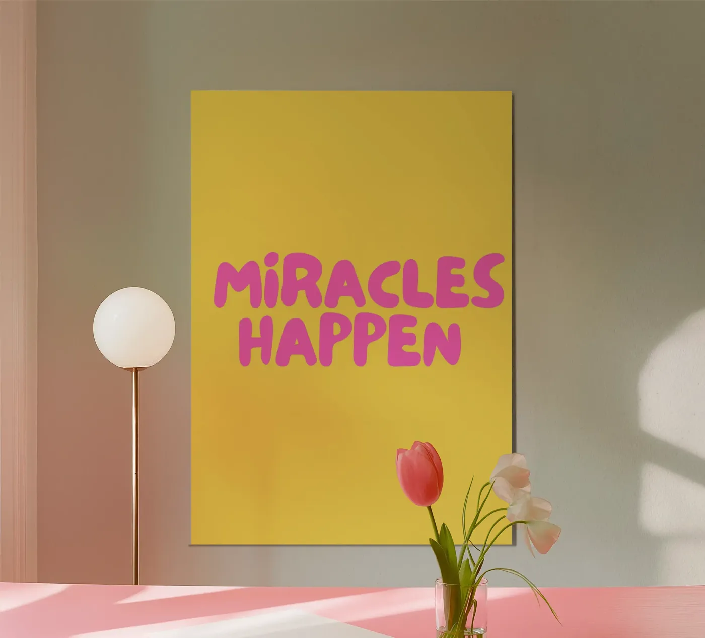Miracles Happen poster by Tabea Jule