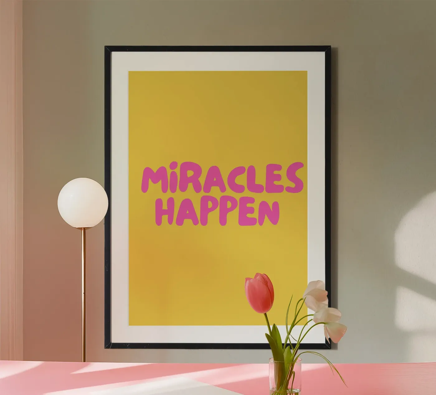 Miracles Happen poster by Tabea Jule