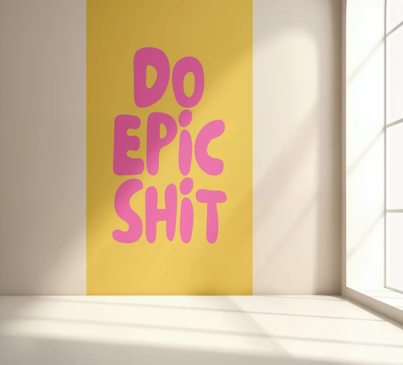Do Epic Shit fotobehang van Tabea Jule