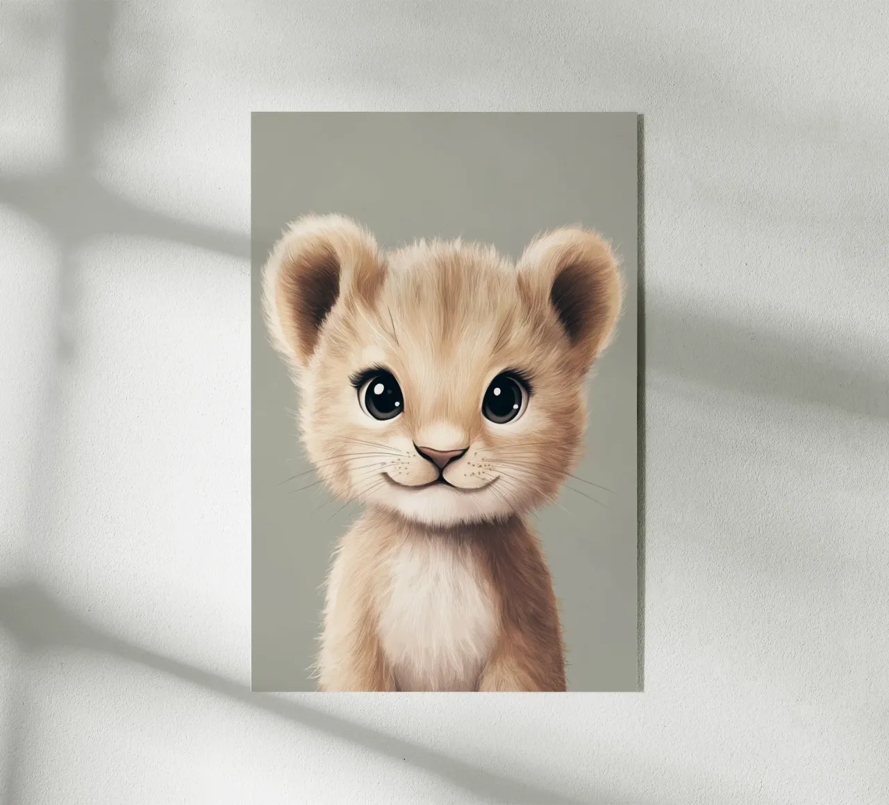 Held #4: Leeuwin acryl van farbenhelden