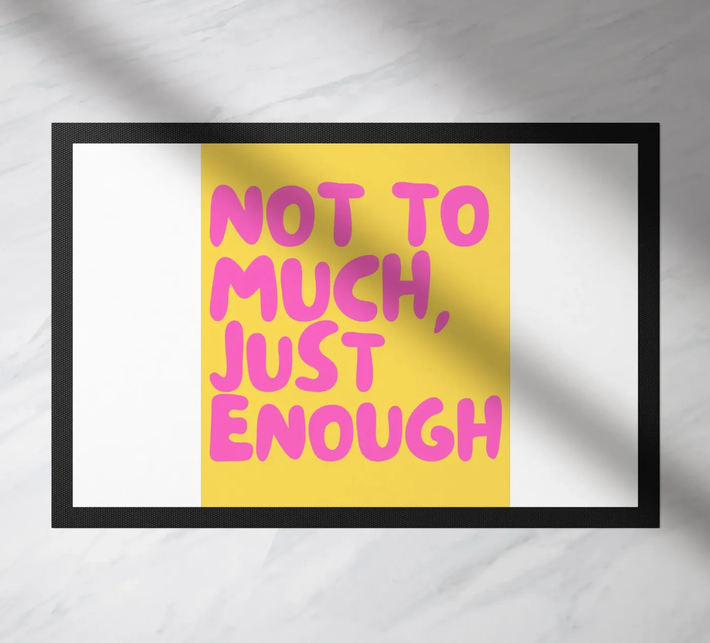 Enough deurmat van Tabea Jule