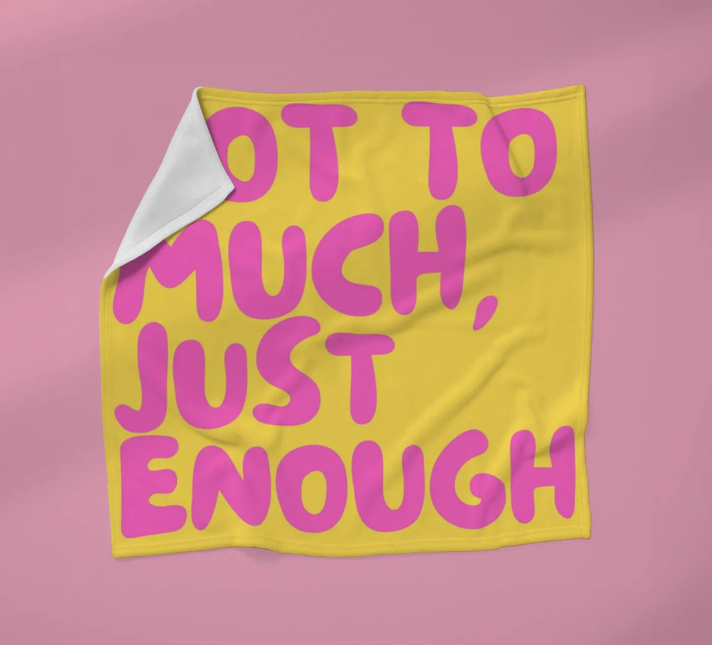 Enough Fleecedecke von Tabea Jule
