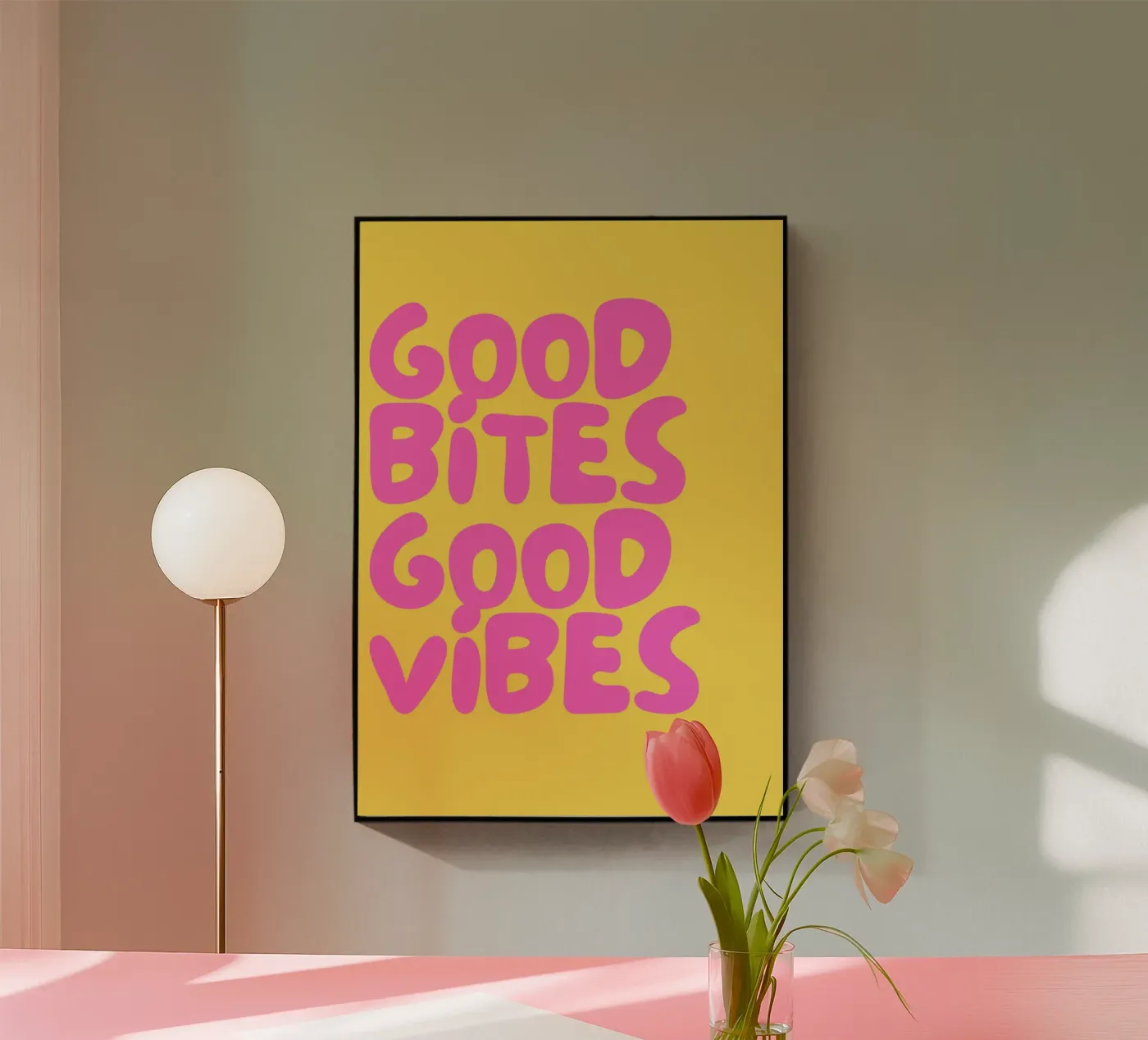 Good Bitevibes plexiglass da Tabea Jule