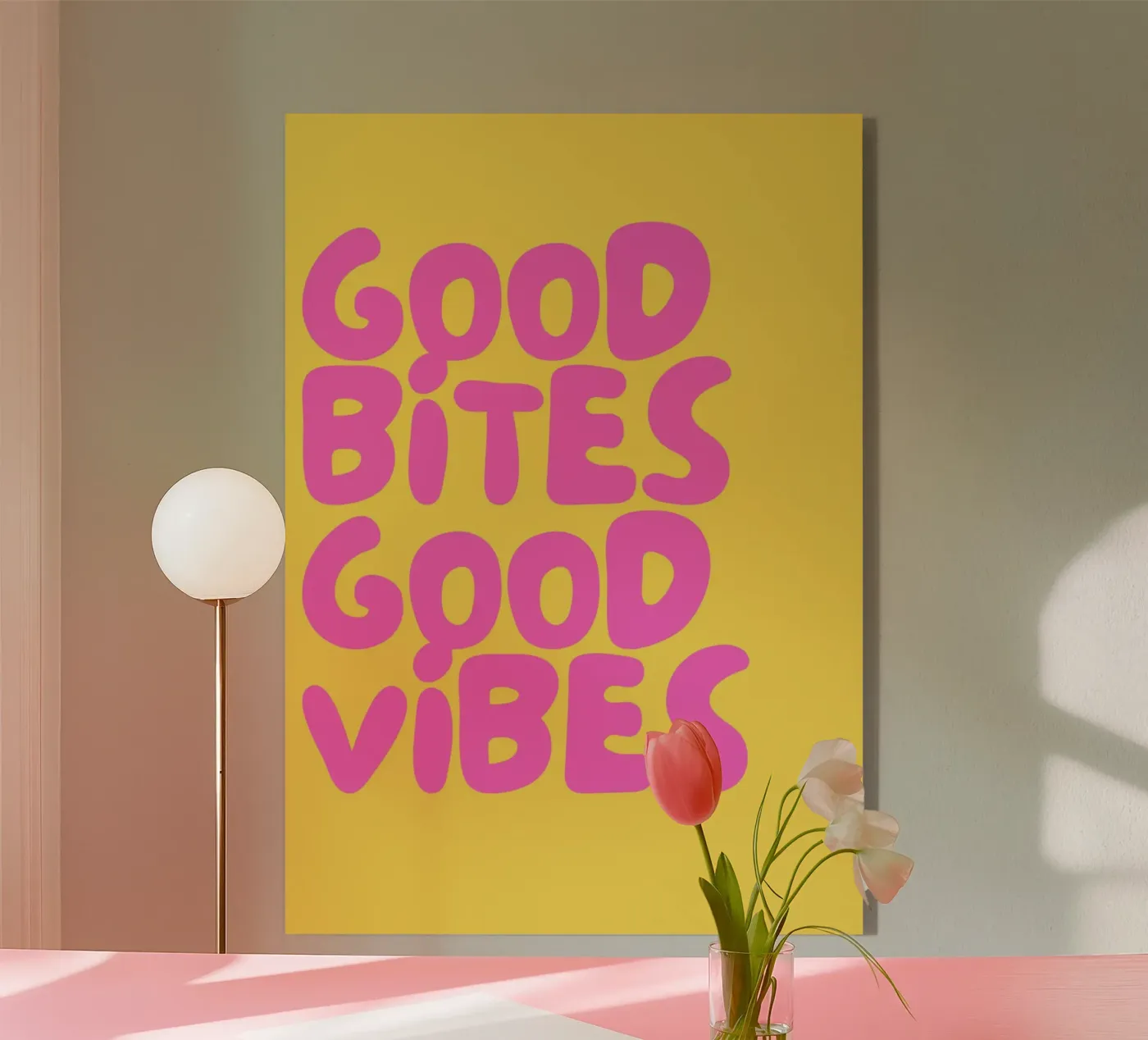 Good Bitevibes plexiglass da Tabea Jule