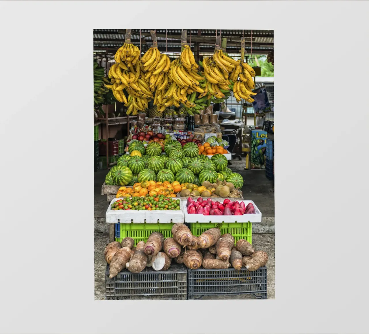 Banco di frutta pellicola backlit da Curious Collections by Marielle Leenders