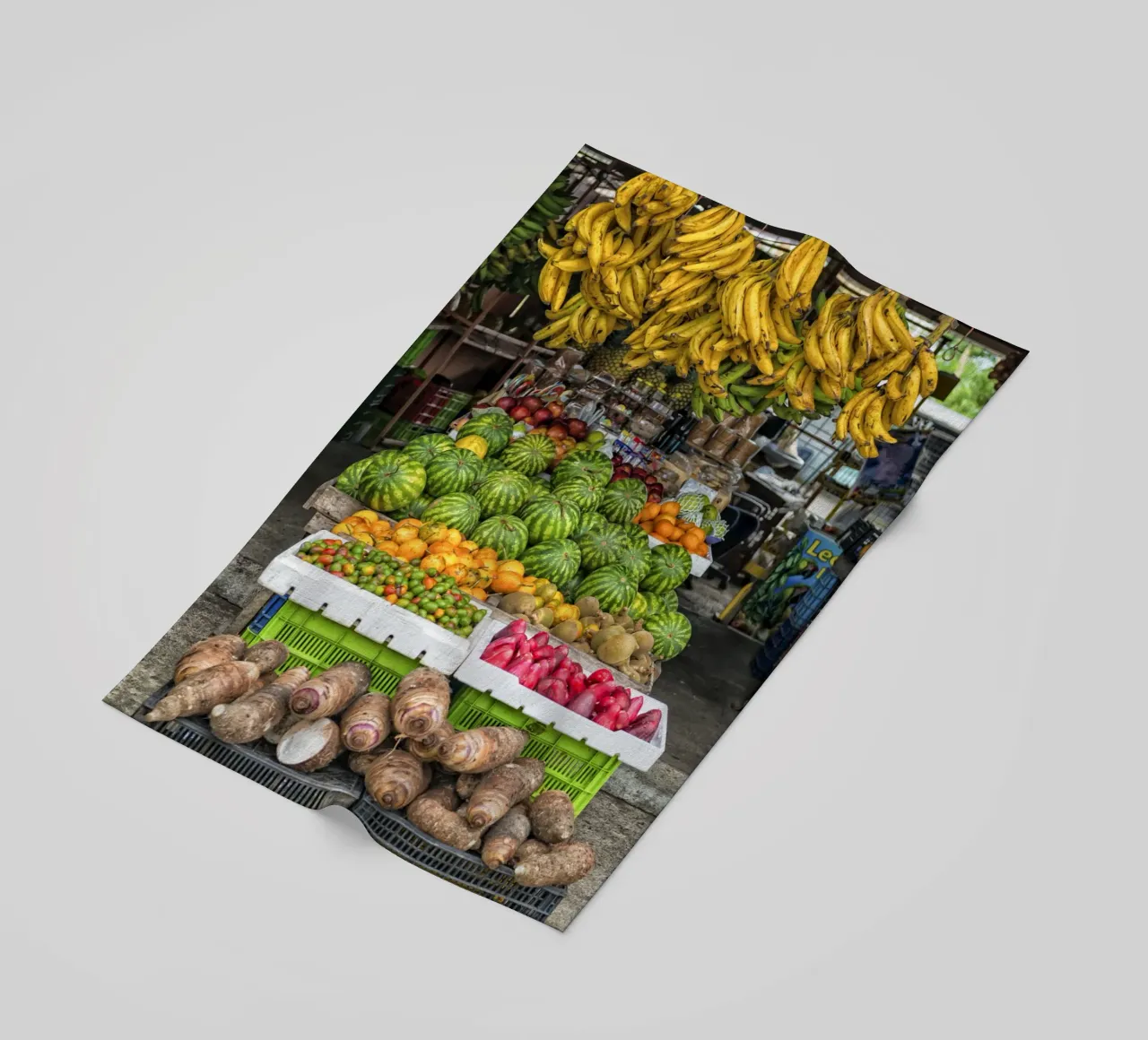 Banco di frutta telo mare da Curious Collections by Marielle Leenders