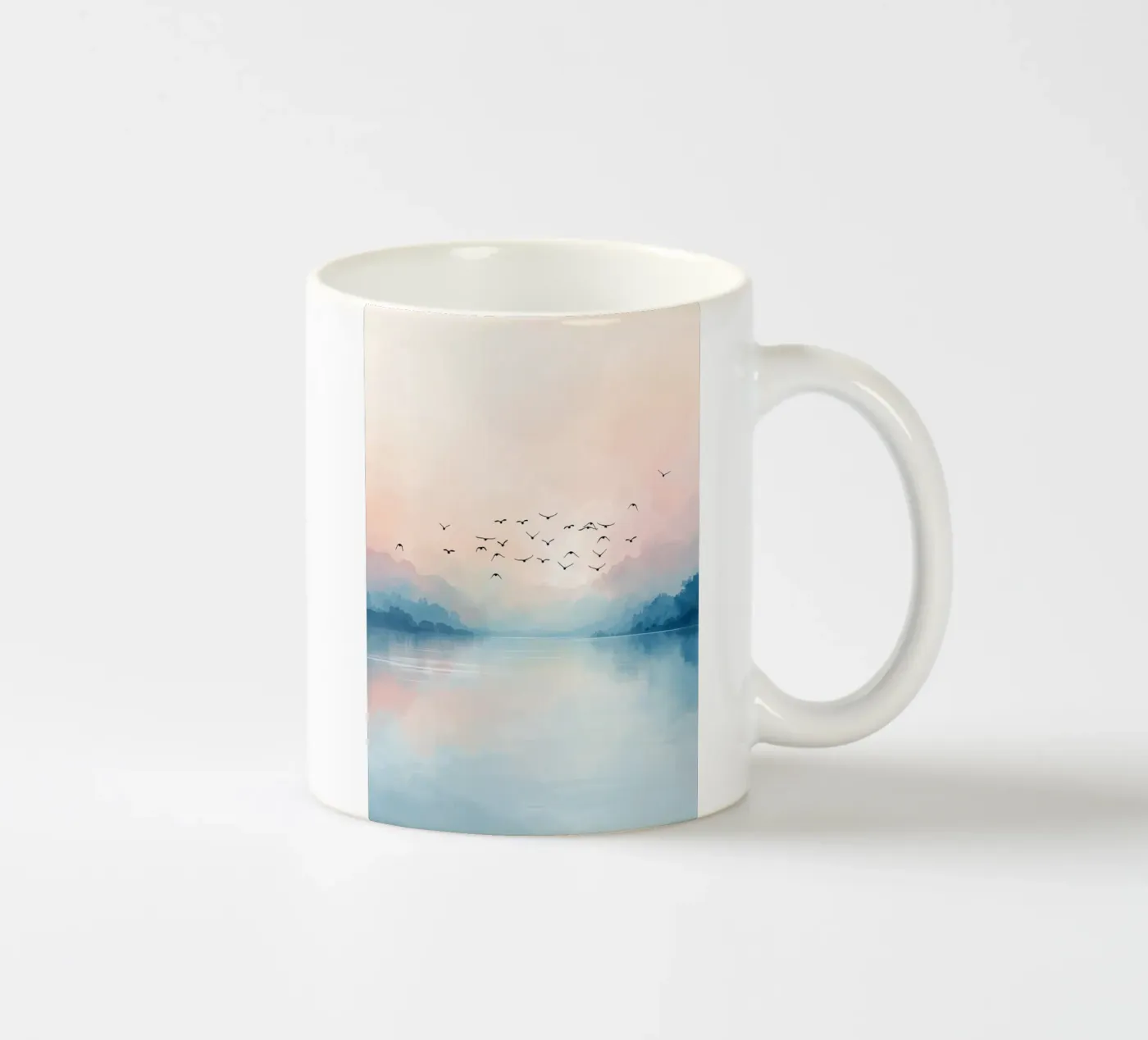 Calm Down ceramic mug by NorthLine