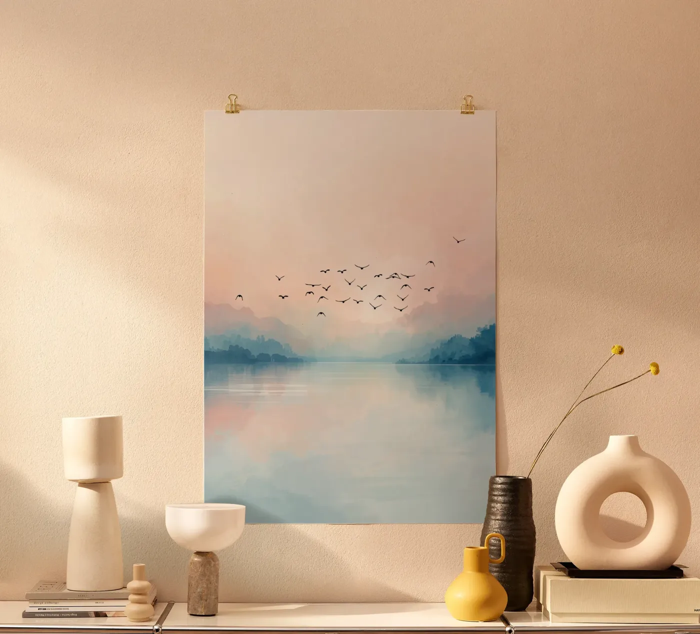 Calm Down Poster von NorthLine