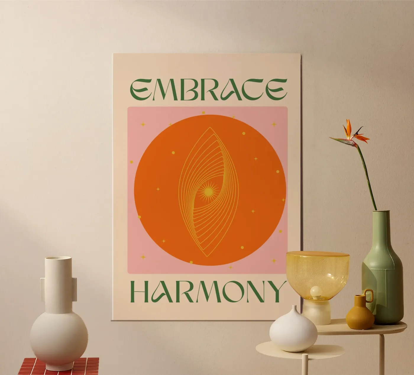 Embrace Harmony poster da PurePeachArt