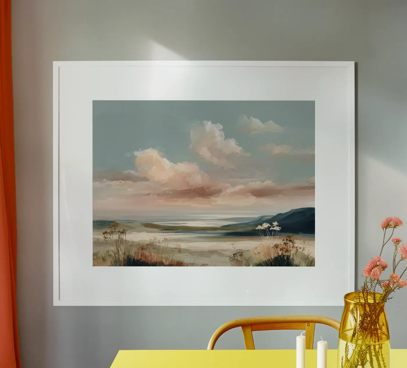 Soft Cloud Horizon poster by softsoul