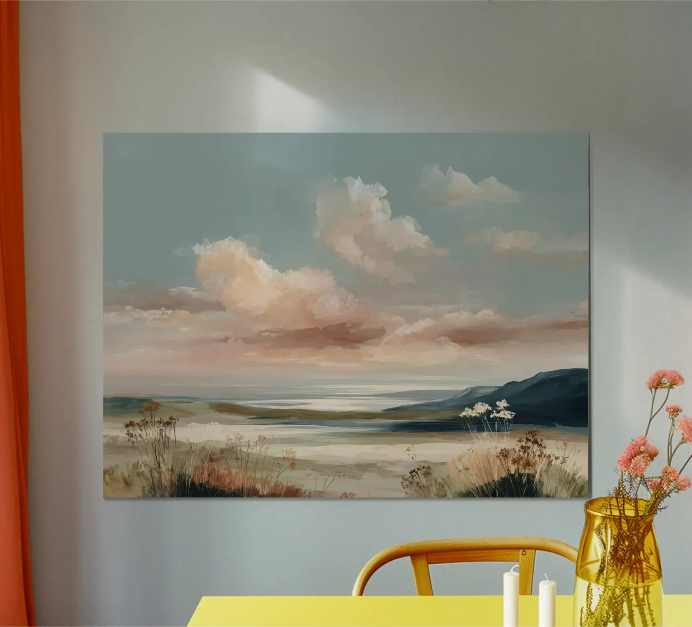 Soft Cloud Horizon poster by softsoul
