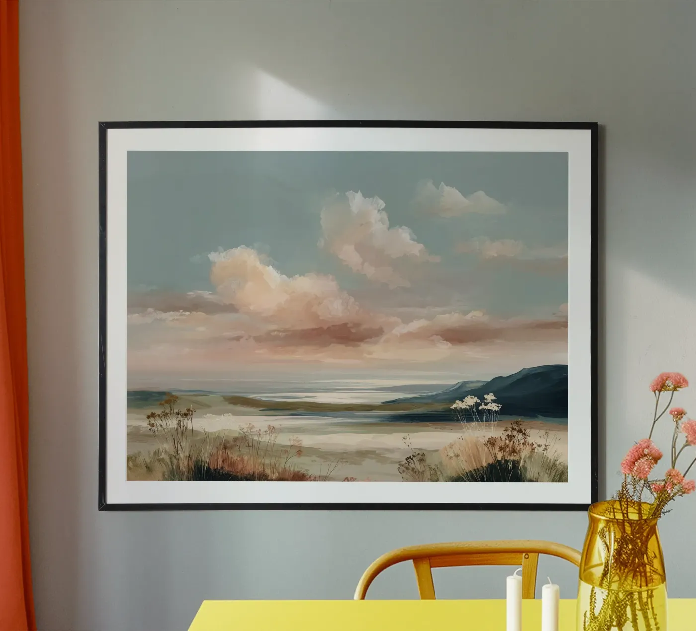 Soft Cloud Horizon poster by softsoul