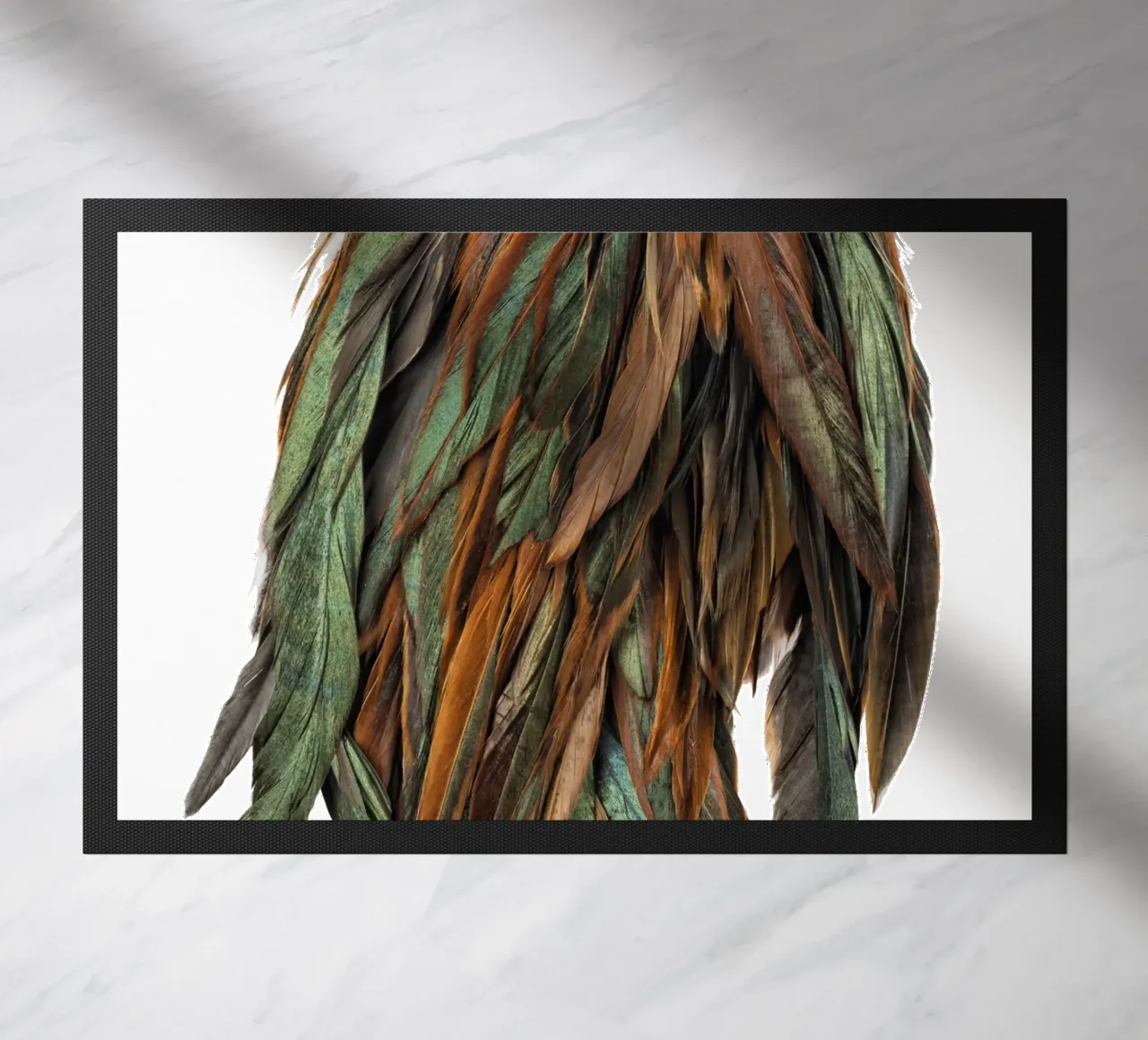 Piume verdi zerbino da Curious Collections by Marielle Leenders