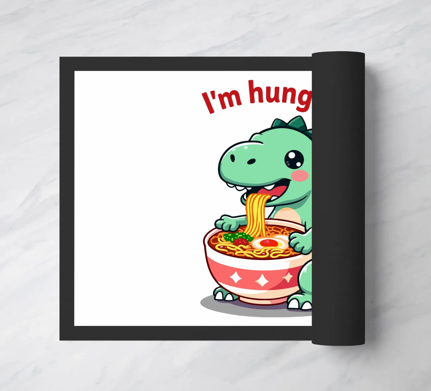 like a dinosaur doormat by artdesign1985