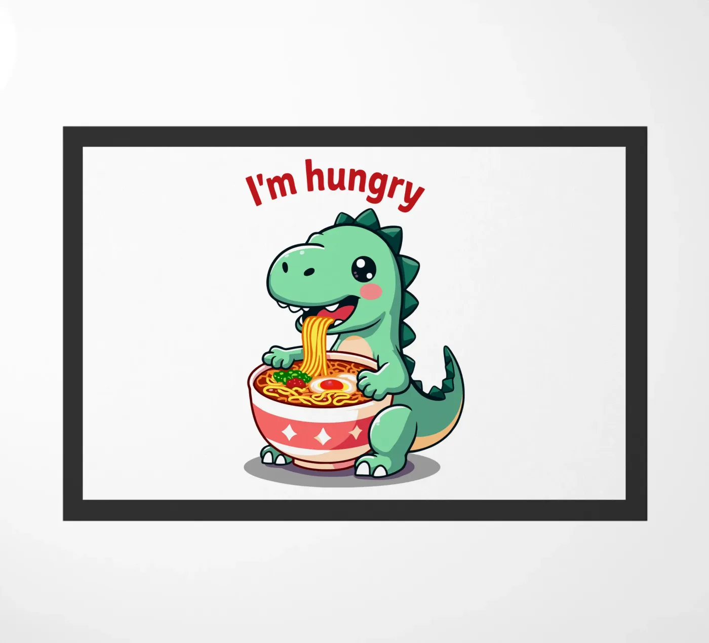 like a dinosaur doormat by artdesign1985