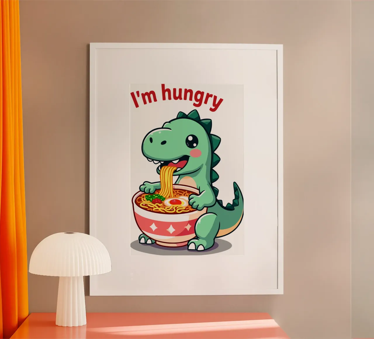come un dinosauro poster da artdesign1985