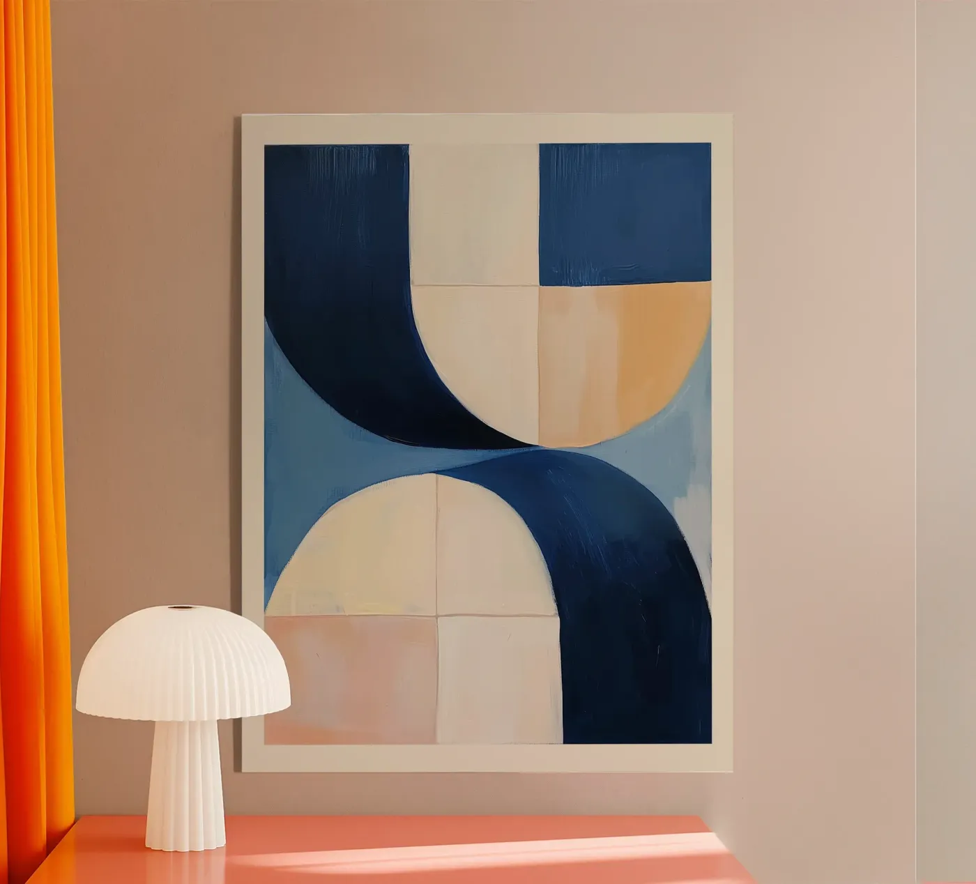 Navy Arch Geometry plexiglass da Nadjaa