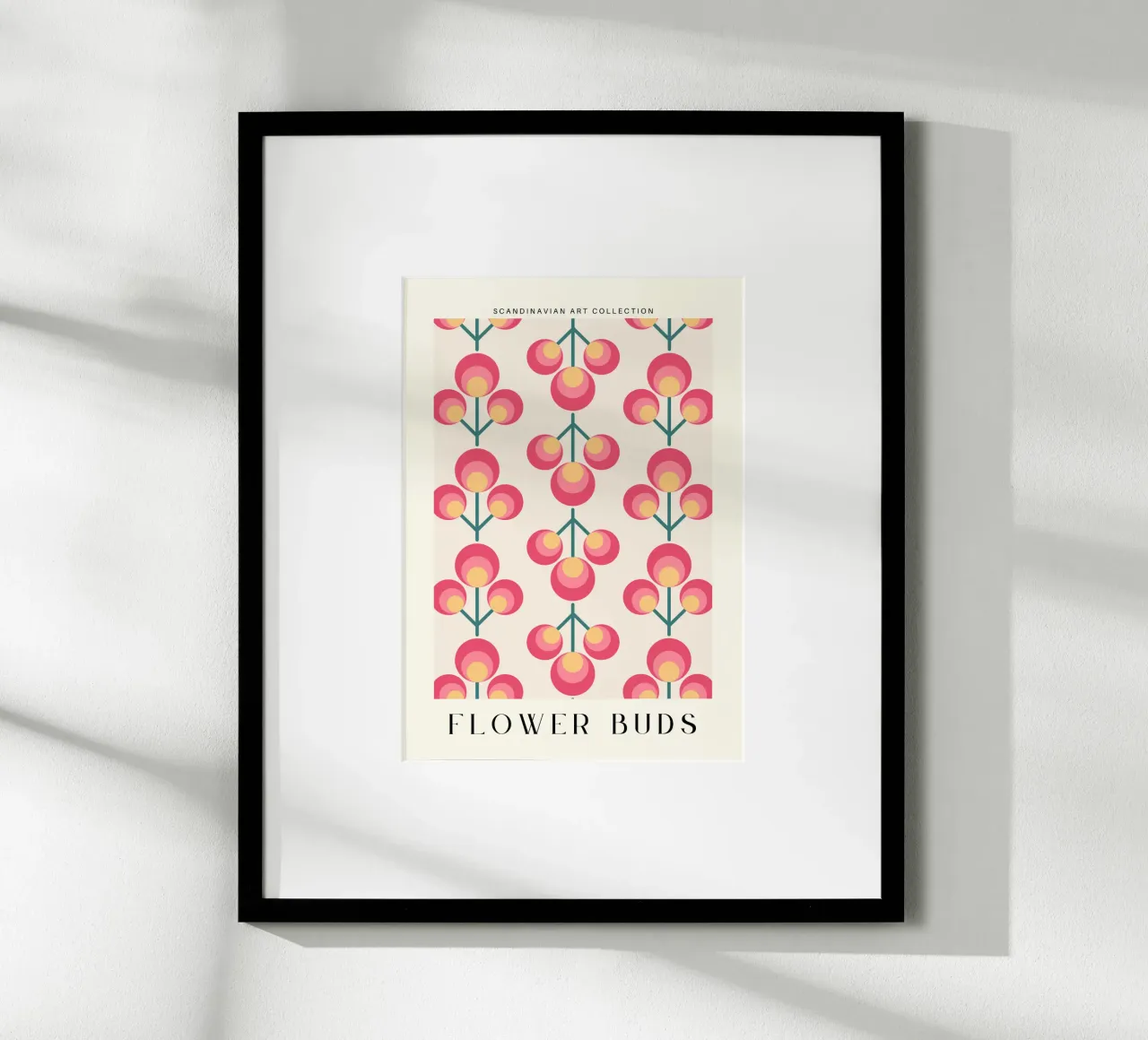 Colección de Arte Escandinavo - Impresión Capullos de flores poster de Studio Mooodz