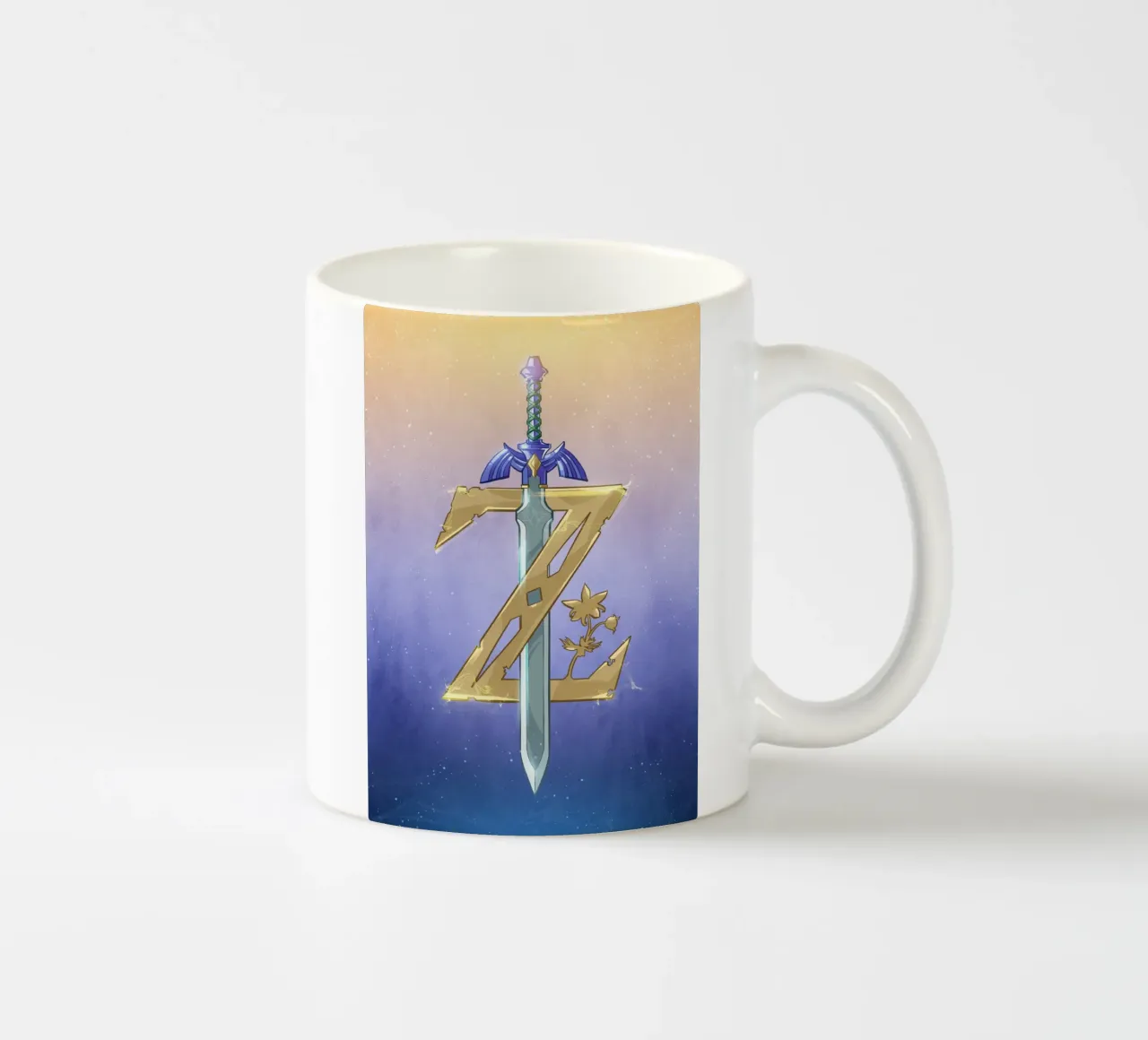 The Gaming Sword tazza in ceramica da nabakumov