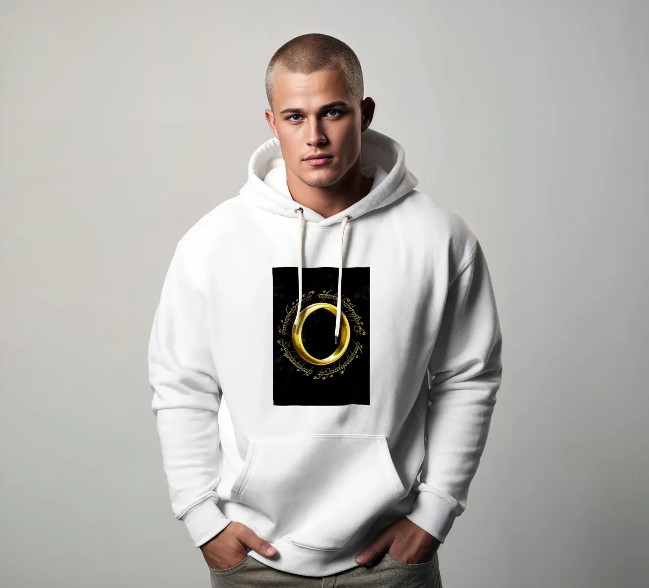 The Ring felpa con cappuccio da nabakumov