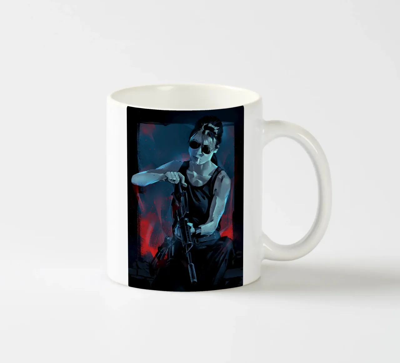 Sarah Connor tazza in ceramica da nabakumov