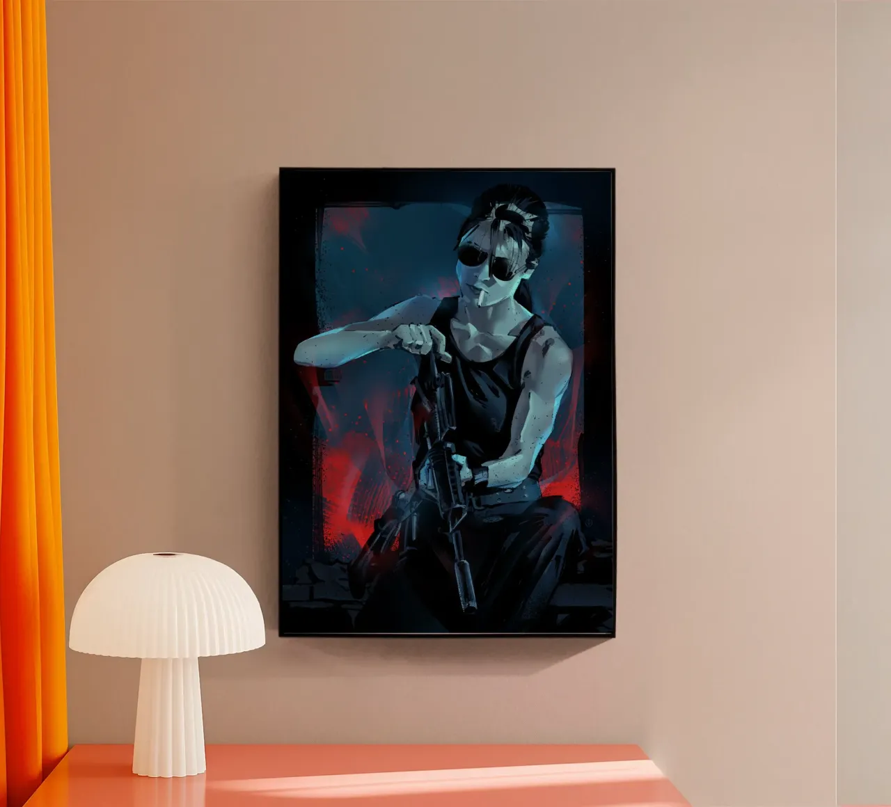 Sarah Connor plexiglass da nabakumov