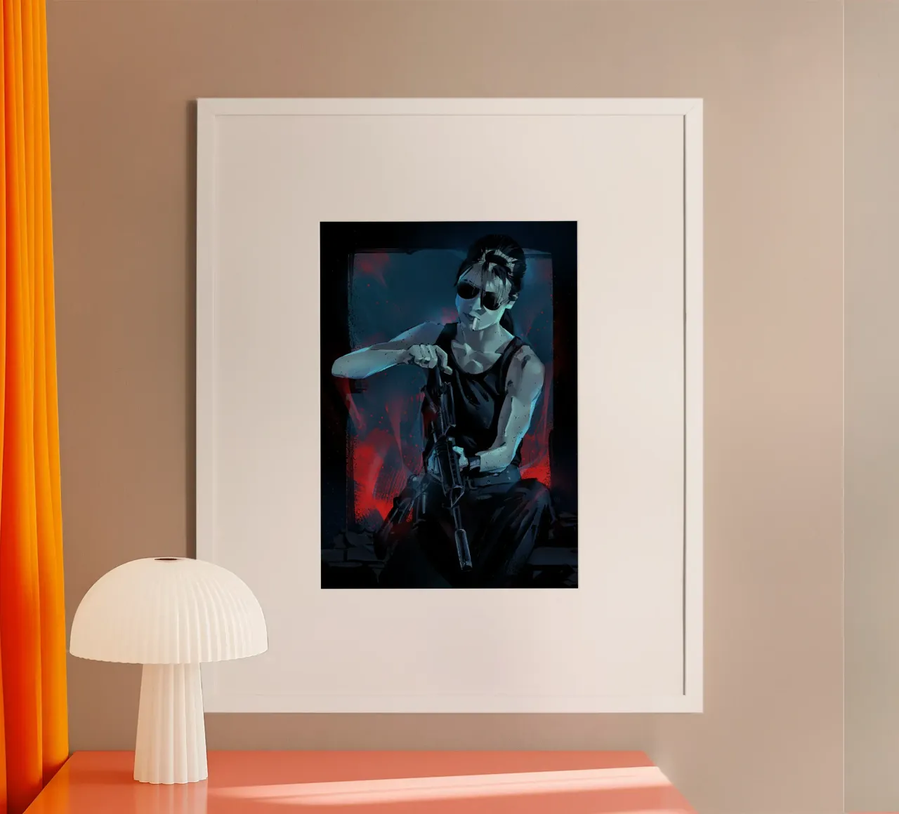 Sarah Connor carta hahnemühle da nabakumov