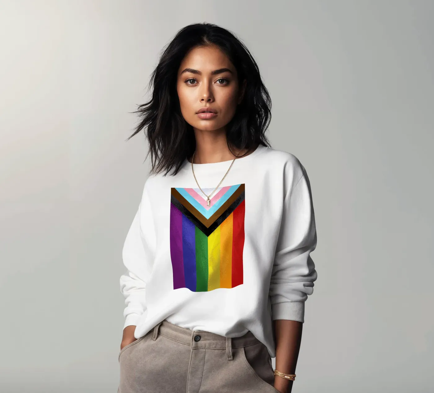 Pride Flag felpa da Nabakumovart III